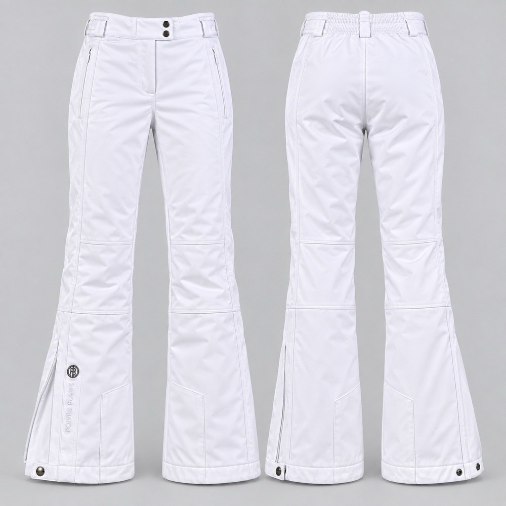 POIVRE BLANC WOMENS GLORY SKI PANTS TROUSERS WHITE 24x28